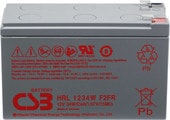 Батарея аккумуляторная CSB HR1234W, F2, 12V/34W, 94(98)x151x65 HxLxW, 2,5kg, 5лет