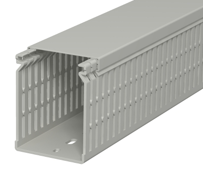 Перфокороб LK4 80060 80x60 мм (глубина х ширина крышки), L=2000мм, RAL 7030 Перфокороб LK4 80060 80x60 мм (глубина х ширина крышки), L=2000мм, RAL 7030