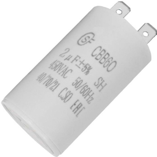 Конденсатор CBB60-2uF-450V Конденсатор CBB60-2uF-450V
