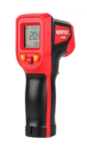 Термометр инфокрасный (пирометр) WORTEX IP5060 -50°С...+600°С регултровка чувствительности 0,1-1,0 Термометр инфокрасный (пирометр) WORTEX IP5060 -50°С...+600°С регултровка чувствительности 0,1-1,0