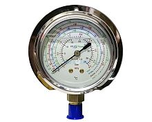 Манометр с глицерином на высокое давление CS-NG-HBC-63 , D63мм, R507,R134A, R404A, R407С