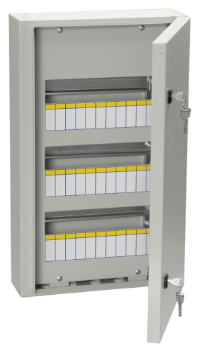 Корпус металлический 3 ЩРн-36 (540х330х120мм) IP54 IEK TITAN