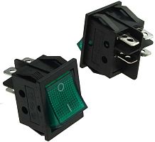 Переключатель KCD4-201N-C3 G/4P on-off