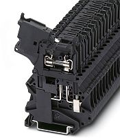 Клемма с держат.предохранит. UT 4-HESI (5х20)/6,2mm, винтов.2 присоед.6,3A, 500V черная (3046032)