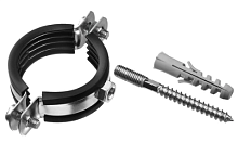 Хомут сантехнический 1 3/4" (53-58мм, M8)