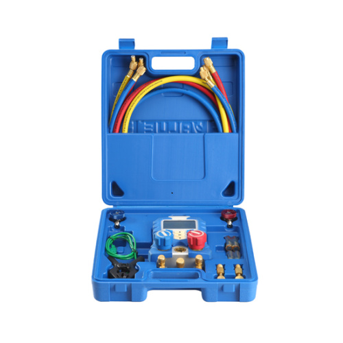 Набор монтажный (коллектор R22, R134a, R404A, R407С, шланги, вальцовка, труборез, ример) ATK-3