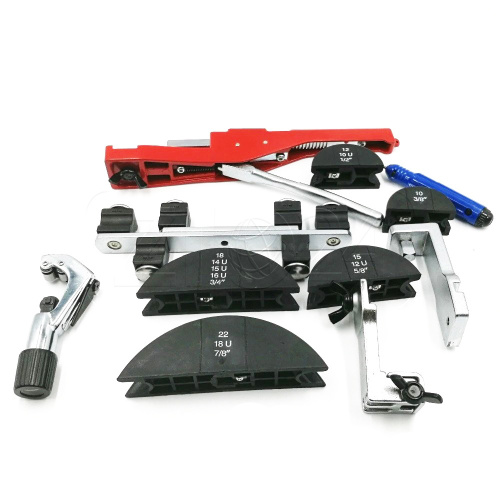 Трубогиб СТ-999 RF арбалетного типа c реверсом 3/8 ~ 7/8, 10 ~ 22 мм + труборез + риммер