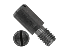 Винт М6*10 с цилиндр цапфой и шлицем DIN927
