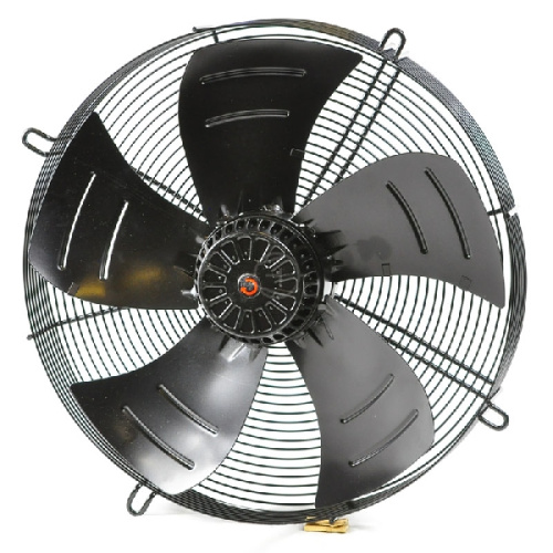 Вентилятор нагнетающий 4-полюсный, однофазный, Ø500мм с решеткой (YWF-4E-500-B-137/35-G) /Китай/