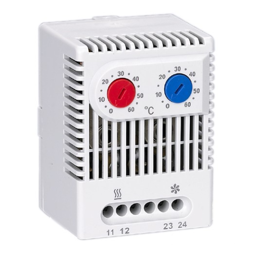 Термостат (обогрев и охлаждение) на DIN-рейку ZR 011-10А-230B-IP20-KC, арт.1172000 