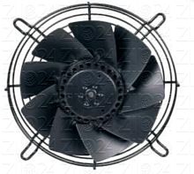 Вентилятор нагнетающий 2-полюсный, однофазный, Ø200 мм с решеткой. YWF-2E-200-B-92/15-G/Китай/