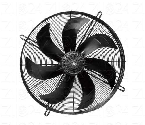 Вентилятор всасывающий 6-полюсный, трехфазный, Ø800мм с решеткой (YWF-6D-800-S-180/75-G) /Китай/