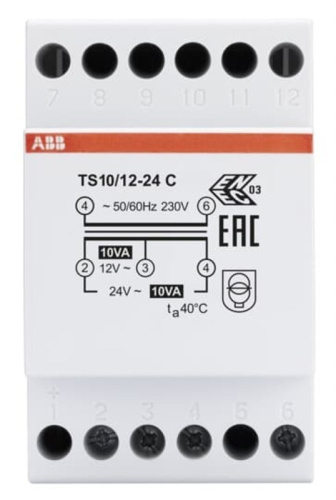 Трансформатор модульный ABB TS-10/12-24C (2CSM228555R0812)