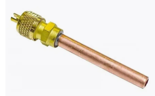 Клапан Шредера с трубкой 1/4"х0,7ммх90мм Клапан Шредера с трубкой 1/4"х0,7ммх90мм