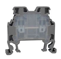 Клемма серая проходная закрытая, винтовые зажимы, 17,5А  MRK 1,5/5,1mm (1002)