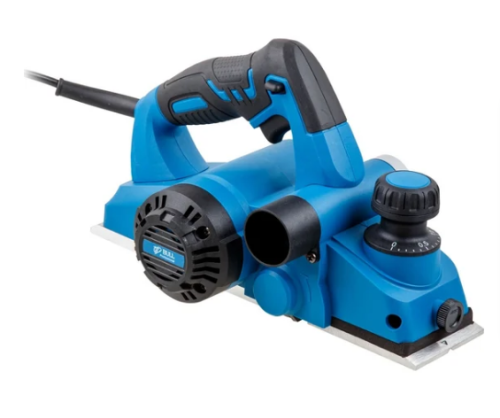 Рубанок электрический BULL HO 2001 в кор. 850 Вт, шир. до 82 мм, глуб. до 2 мм, арт.0329022 (Китай)